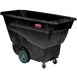 Rubbermaid FG9T1300BLA Tilt Truck, 450 lb Capacity, 1/2 cu yd, 57-3/8" L, Black, Made in USA 1 image