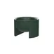 Steelite MGSMOBFO0101 Beverage Dispenser, 20.375" x 20.375" x 13.75", Forest Green Materials - 1/Case 1 image