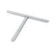 Vollrath 56680 Adapter Bar - T-Shaped 10" x 12-3/4" x 5/16", Stainless Steel, NSF, 2 -1/4-Pan & 1 1/2-Pan 1 image