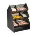 Vollrath CTC-3X2V Condiment Caddy, 6-Comp Plastic with Acrylic, 11-3/8"W x 10-1/4"D x 16-3/8"H 2 image