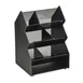 Vollrath CTC-3X2V Condiment Caddy, 6-Comp Plastic with Acrylic, 11-3/8"W x 10-1/4"D x 16-3/8"H 1 image