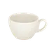 RAK Porcelain 116CU15 Barista Coffee Cup 6.75 oz (3.33" Dia) Ivoris Porcelain - 12/Case 1 image