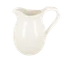 RAK Porcelain ANJU100 - 33.8oz Creamer Pitcher, 7" Height, Porcelain Handle, Safe - 4/Case 1 image