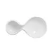 RAK Porcelain APDB19 2‑Compartment Round Bowl, 6.4 oz (7.7" L x 3.95" W), Ivoris Porcelain, - 6/Case 2 image