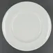 RAK Porcelain ASCLFP31 Round Plate, 12"5 Diameter, White Porcelain, Flat Wide Rim - 6/Case 1 image