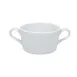 RAK Porcelain ASCS30 - 10 oz Soup Bowl with Double Handles, White Porcelain, Oven Safe - 12/Case 1 image