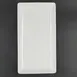 RAK Porcelain ASEDRG33 Coupe Plate, 13.2" x 7.17" Porcelain, Microwave Dishwasher Safe - 6/Case 1 image