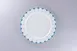 RAK Porcelain ASFP27D213 - 10.5" Round Flat‑Edge Porcelain Plate, Microwave Safe - 12/Case 1 image