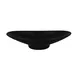 RAK Porcelain AUOB20BKM - 8" Black Porcelain Bowl, 6.75 oz Capacity, Oven/Microwave Safe - 6/Case 1 image