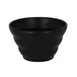 RAK Porcelain AUTWB42BKM - Aurea Tri Wave Round Bowl, 14 Oz (4.5") Porcelain, Lead‑Free, Oven‑Safe - 6/Case 1 image