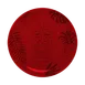 RAK Porcelain AZNNPR24RD Round Plate, 9.45" Diameter, Coupe Rim, Red Porcelain, Oven Safe - 12/Case 1 image