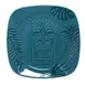 RAK Porcelain AZSKSF17TK Square Plate, 6.7" x 6.7" Turquoise Porcelain, Dishwasher Safe - 24/Case 1 image