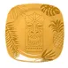 RAK Porcelain AZSKSF24YE Aztek Square Plate, 9.45" x 9.45" Porcelain, Yellow, Flat Edge - 12/Case 1 image