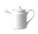 RAK Porcelain BACP35D1 - Leon 16 oz Coffee Pot with Lid, Porcelain, Microwave Safe - 12/Case 1 image