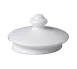 RAK Porcelain BACPLD2 Coffee Pot Lid Porcelain Dishwasher Safe High Chip Resistance 12/Case 1 image