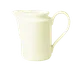 RAK Porcelain BACR25 Creamer Pitcher 8.45 oz Handle, Dishwasher Safe, Chip Resistant - 6/Case 1 image