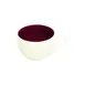 RAK Porcelain BANC09PD1 Samba Cup 3.05 oz Non‑Stackable Bordeaux Microwave Safe - 12/Case 1 image