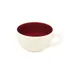 RAK Porcelain BANC15PD1 Samba Cup, 5.05 oz Non‑Stackable Porcelain, Bordeaux Finish - 12/Case 1 image