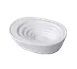 RAK Porcelain BAOL01 Dish, Oval 4" Porcelain, Dishwasher/Microwave Safe, Chip Resistant - 12/Case 1 image