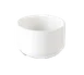RAK Porcelain BASH02 - Sugar Packet Holder, 7.8 oz, 3" Round Porcelain, Chip Resistant - 12/Case 1 image
