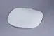 RAK Porcelain BCFSASP30 - 12" Wave Bone China Plate, White, 12" Diameter, Asymmetric - 6/Case 1 image