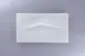 RAK Porcelain BCFSRPT2Z35 - Rectangular Bone China Platter 13.7" White, Wide Rim, 13" Length - 6/Case 1 image