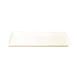 RAK Porcelain BUGN1.2F - 12"¾ x 10"7/16 x ¾" Half GN Rectangular Buffet Food Pan, White Porcelain- Case 1 image