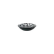 RAK Porcelain CBNNBD09 Butter Dish - Round 3.55" 4.4 oz, Silver Porcelain, Dishwasher Safe - 12/Case 1 image
