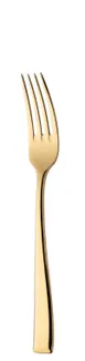RAK Porcelain CDUDEFG Dessert Fork - 7.2" Length, PVD Gold Durban Finish, Stainless Steel, 12/Case 1 image