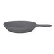 RAK Porcelain CFPN16GY Chef's Fusion Fry Pan, 11 oz, 6-2/7" Dia, Stone Gray Porcelain - 6/Case 1 image