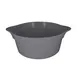 RAK Porcelain CFRD28GYBD Cocotte Dish, 11" Round, 96-159 oz (3-4 qt) Gray Eared Handles - 1/Case 1 image