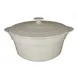 RAK Porcelain CFRD28WH - 11" White Cocotte Dish with Lid, Handles, 96-159 oz (3-4 Qt) - 1/Case 1 image