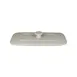 RAK Porcelain CFRT20WHLD - Rectangular Tureen Lid, Porcelain, Oven/Microwave/Freezer Safe, 3/Case 1 image