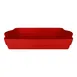 RAK Porcelain CFRT32BRBD - Tureen Baking Dish, 13.5" x 8.7" Red Porcelain Microwave Safe - 3/Case 1 image