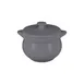 RAK Porcelain CFST10GY - 15.2 oz (4 1/6") Gray Porcelain Soup Tureen Lid, Microwave Safe - 1/Case 1 image
