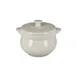 RAK Porcelain CFST10WH - 15.2 oz (4.1") Eared Soup Tureen with Lid, Sand White Porcelain, Oven Safe 1 image