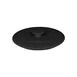 RAK Porcelain CFST15BKLD Soup Tureen Cover, Black Porcelain, Round, Oven/Fridge/Freezer Safe - 1/Case 1 image