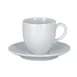 RAK Porcelain CHPCLSA13 Charm Saucer, 5.1" Round White Porcelain, Oven/Microwave Safe - 12/Case 2 image