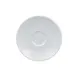 RAK Porcelain CHPCLSA13 Charm Saucer, 5.1" Round White Porcelain, Oven/Microwave Safe - 12/Case 1 image
