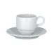 RAK Porcelain CHPCLSC09 Charm Cup, 3-1/16" Ø x 2-3/8" H, 3 oz Porcelain, Stackable, Safe - 12/Case 2 image