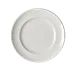 RAK Porcelain CLFP29 Round Plate 11-3/7" Diameter Edge Dishwasher Microwave Safe Resistant - 12/Case 1 image