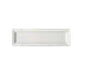RAK Porcelain CLRP26 Rectangular Plate, 10.25" x 3.14", Flat Edge, Dishwasher Safe - 12/Case 1 image