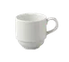 RAK Porcelain CLSC20 Classic Gourmet Cup, 6-3/4 oz, Stackable Porcelain Cup - 12/Case 1 image
