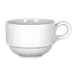 RAK Porcelain CLSC23D184 - Bouquet Cup 7.8 oz (3.3" Dia.), Porcelain, Dishwasher Safe - 12/Case 1 image