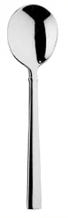 RAK Porcelain CPASOS - Sola Palermo Soup Spoon, 6.7" Length, 18/10 Stainless Steel - 12/Case 1 image