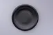 RAK Porcelain DGEACP24C6 - 9.4" Round Black Ceramic Stoneware China Plate, Microwave Safe - 12/Case 1 image