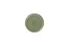RAK Porcelain EACP16SDG - 6.3" Round Coupe Ceramic Plate, Dark Green, Microwave Safe - 24/Case 1 image