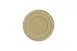 RAK Porcelain EACP24SBI - 9.45" Round Coupe Stoneware Plate, Microwave Dishwasher Safe - 12/Case 1 image