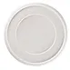 RAK Porcelain EAFP16CL Ease Plate 6.3" Round Flat Edge Wide Rim Porcelain Dinnerware Safe - 24/Case 1 image