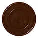 RAK Porcelain EAFP24HO Ease Plate, 9.45" Round Flat Edge, Honey Porcelain, Dishwasher Safe - 12/Case 1 image